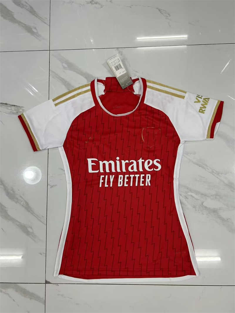 (image for) AAA 2023/24 Arsenalnk Home Women Soccer Jersey - Click Image to Close