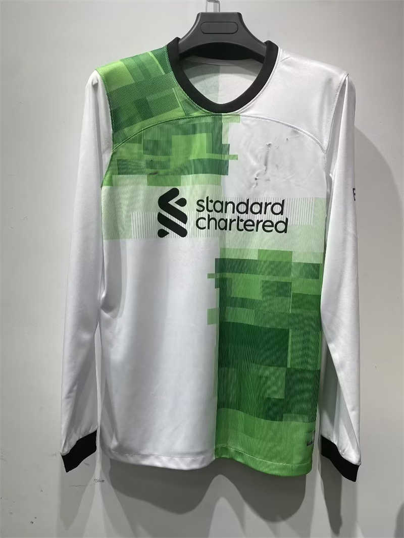 (image for) AAA 2023/24 Liverpoolnk Away LS Soccer Jersey - Click Image to Close