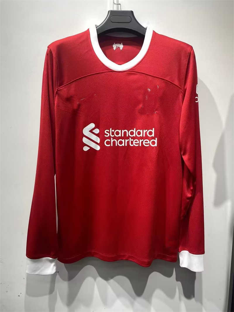 (image for) AAA 2023/24 Liverpoolnk Home LS Soccer Jersey - Click Image to Close