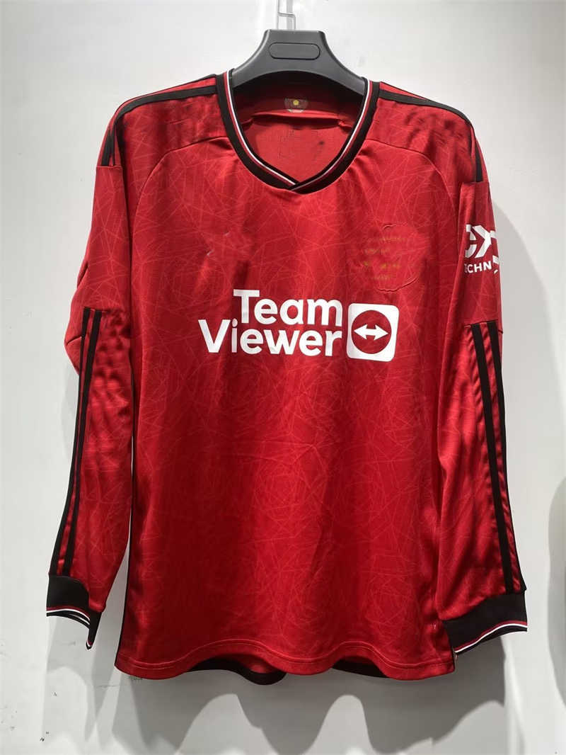 (image for) AAA 2023/24 Manchester Unitednk Home LS Soccer Jersey