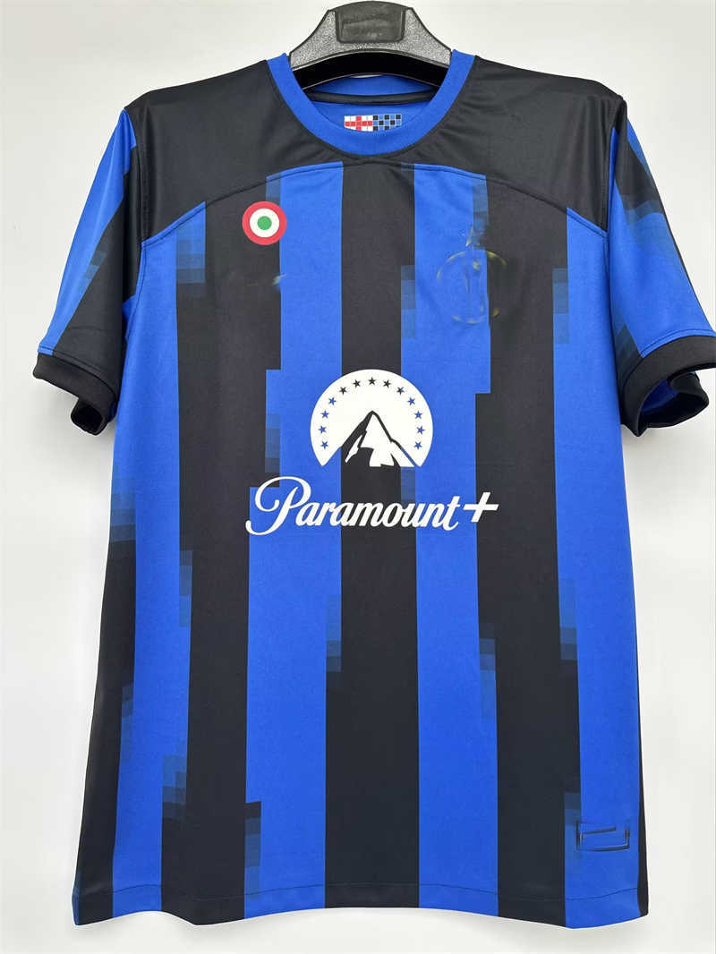 (image for) AAA 2023/24 Inter Milank Home Soccer Jersey - Click Image to Close