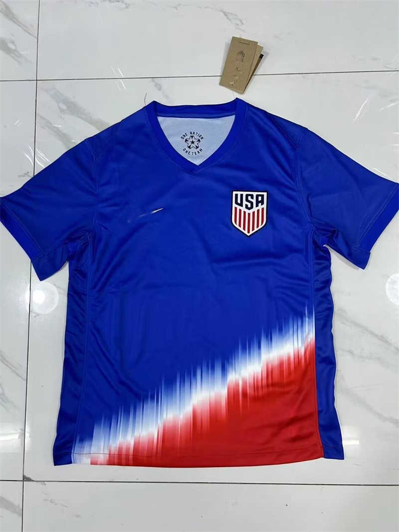 (image for) AAA 2024 USA Away Soccer Jersey - Click Image to Close
