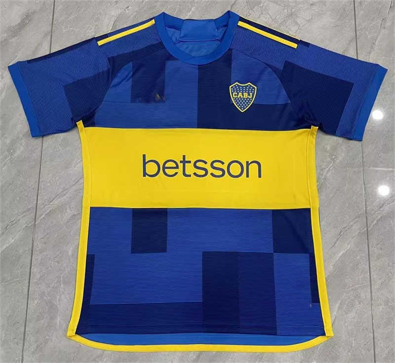 AAA 2023/24 Boca Juniors Home Soccer Jersey