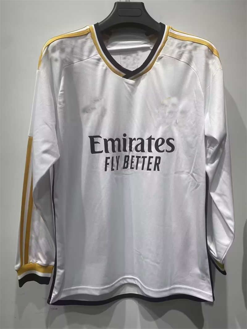 (image for) AAA 2023/24 Real Madridnk Home LS Soccer Jersey - Click Image to Close