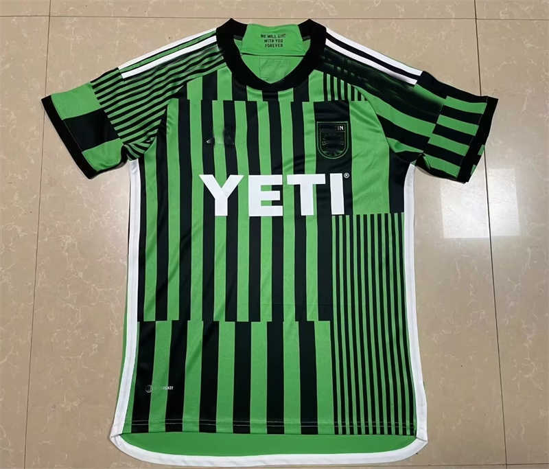 (image for) AAA 2023 Austink Green Soccer Jersey - Click Image to Close