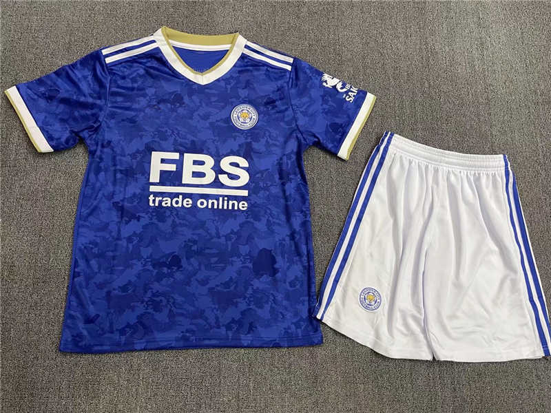 2021/22 Leicester City Home Soccer Jersey