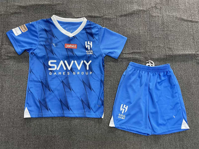 (image for) 2023/24 Al Hilal Saudi Home Youth Soccer Jersey