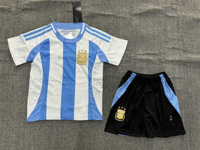 (image for) 2024 Argentina Home Youth Soccer Jersey