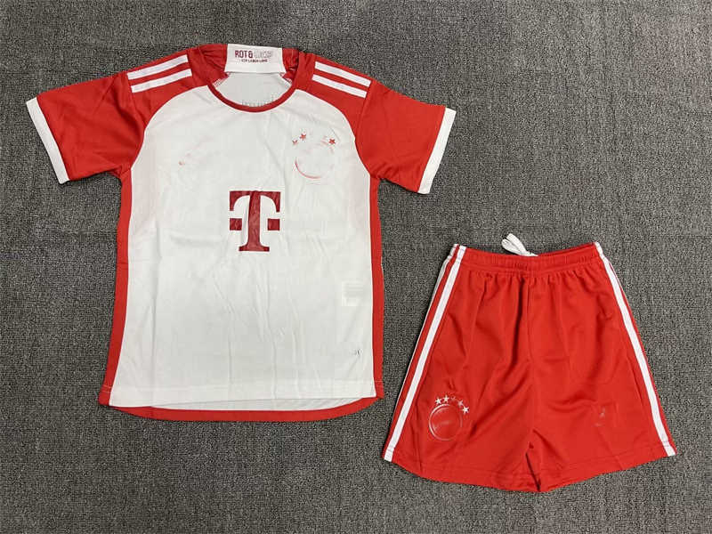 (image for) 2023/24 Bayern Munichnk Home Youth Soccer Jersey