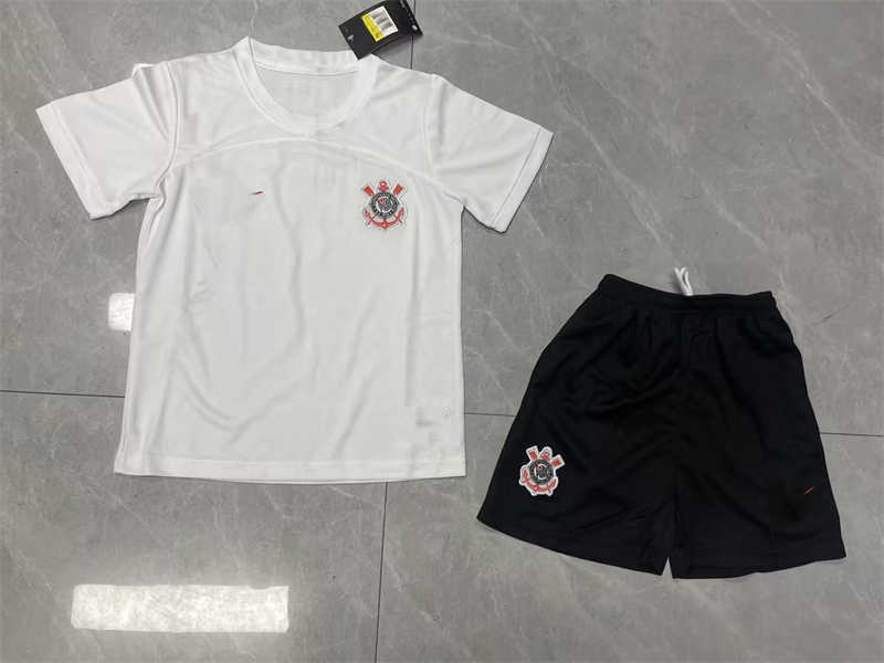 (image for) 2023/24 Corinthians Home Youth Soccer Jersey - Click Image to Close
