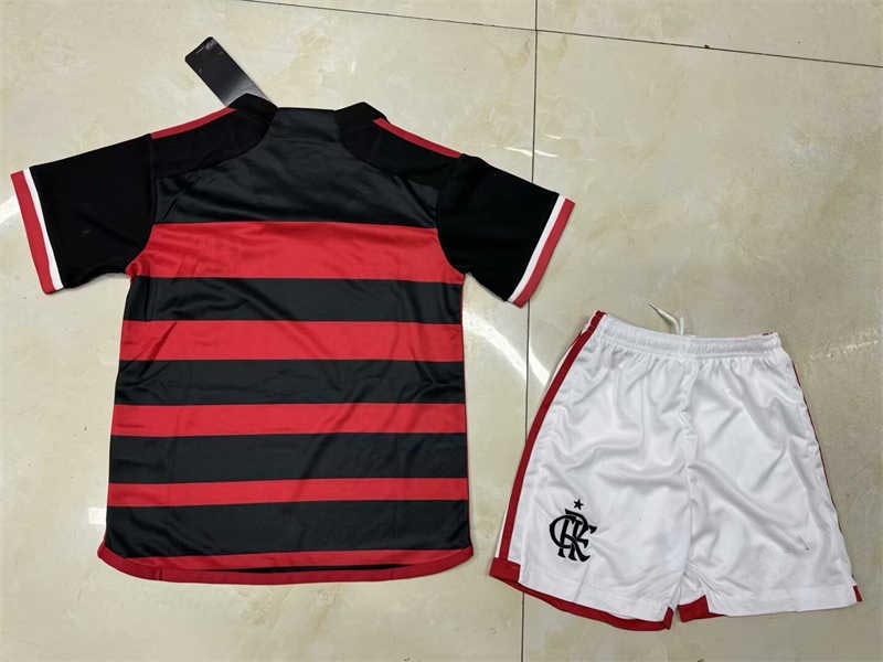 (image for) 2024/25 Flamengo Home Youth Soccer Jersey - Click Image to Close