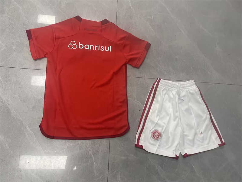 (image for) 2023/24 Internacional Home Youth Soccer Jersey - Click Image to Close
