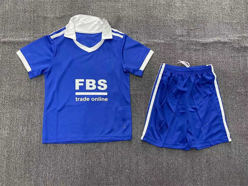 2022/23 Leicester Citynk Home Youth Soccer Jersey