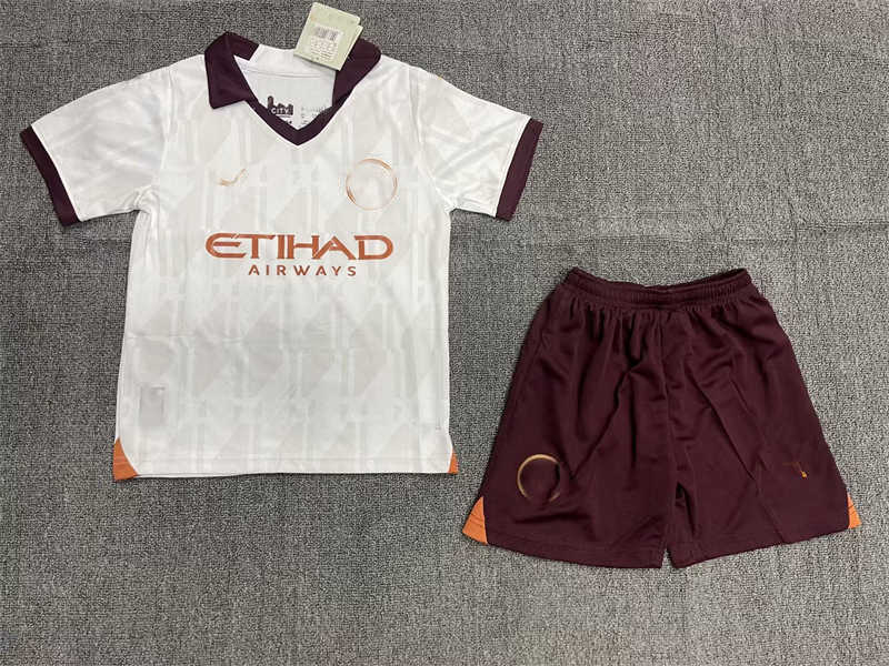 (image for) 2023/24 Manchester Citynk Away Youth Soccer Jersey