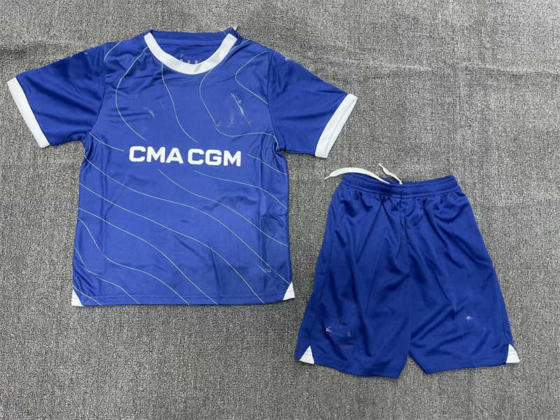 (image for) 2023/24 Marseillenk Away Youth Soccer Jersey