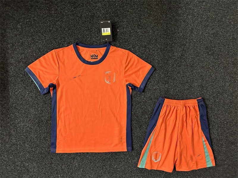(image for) 2024 Netherlands Home Youth Soccer Jersey