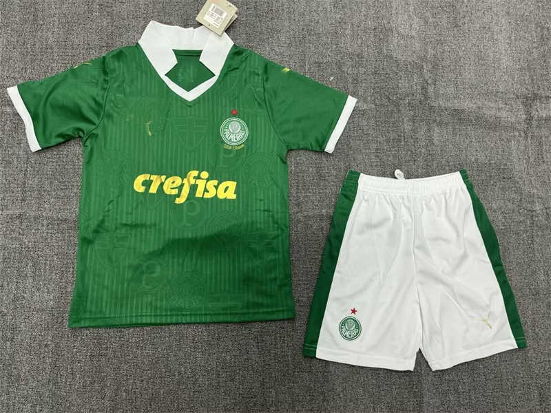 (image for) 2024/25 Palmeiras Home Youth Soccer Jersey - Click Image to Close