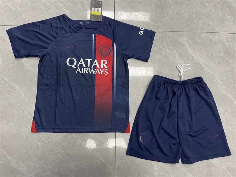 (image for) 2023/24 Paris Saint-Germaink Home Youth Soccer Jersey