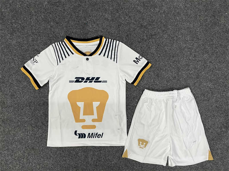 2022/23 Pumas UNAM Home Youth Soccer Jersey