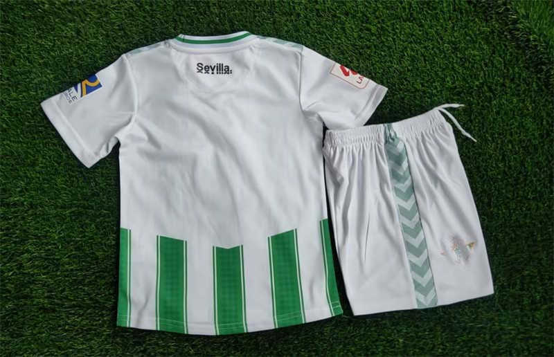 (image for) 2023/24 Real Betisnk Home Youth Soccer Jersey - Click Image to Close