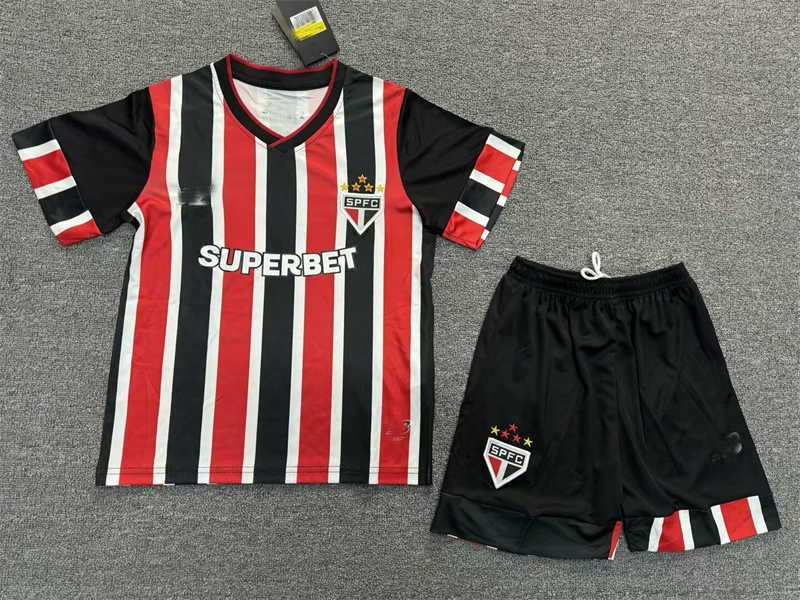 (image for) 2024/25 Sao Paulo Away Youth Soccer Jersey