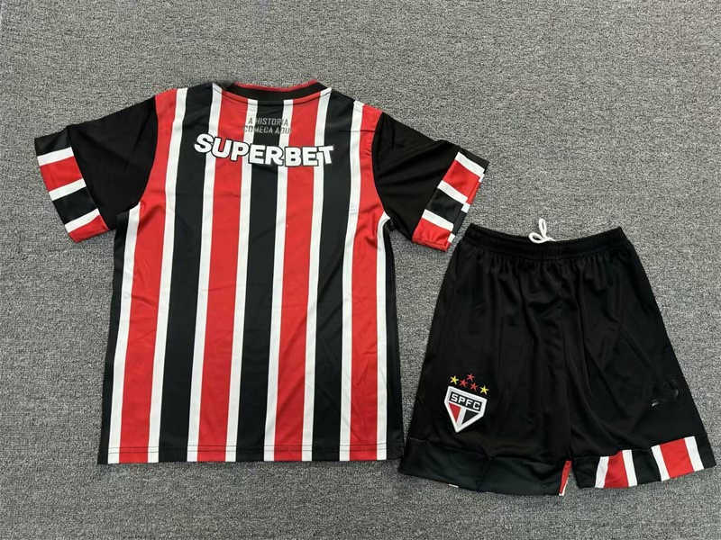 (image for) 2024/25 Sao Paulo Away Youth Soccer Jersey - Click Image to Close