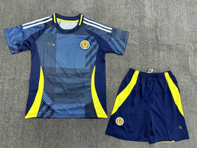 (image for) 2024 Scotland Home Youth Soccer Jersey - Click Image to Close