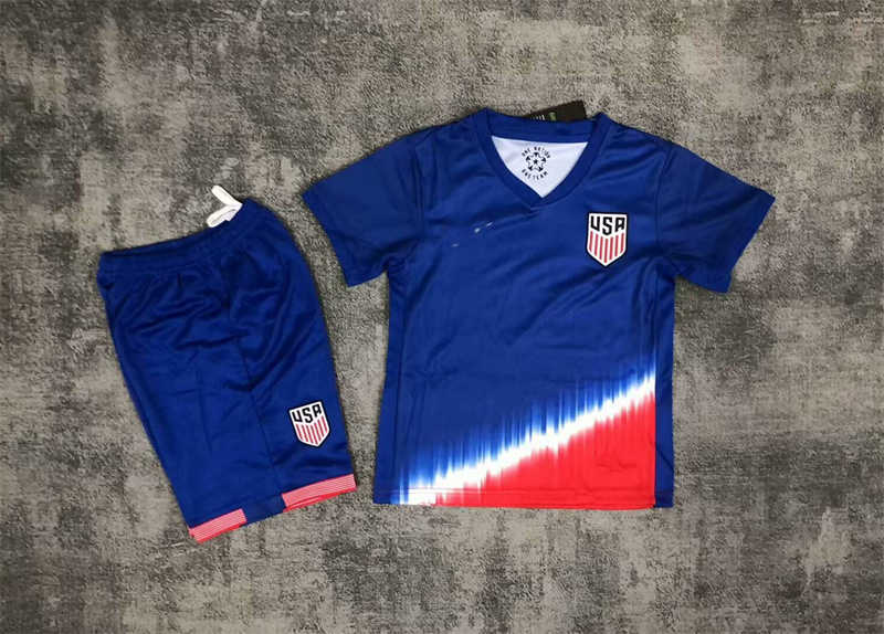 (image for) 2024 USA Away Youth Soccer Jersey - Click Image to Close