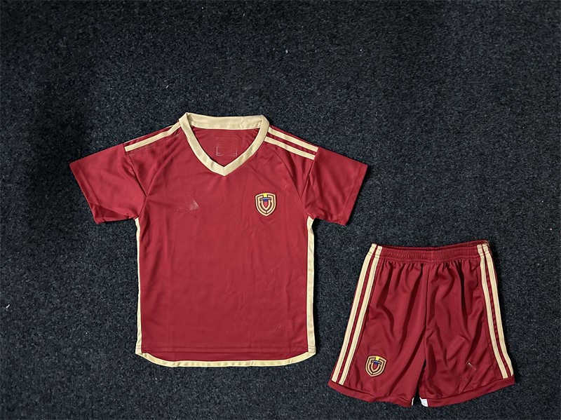 (image for) 2024 Venezuela Home Youth Soccer Jersey - Click Image to Close