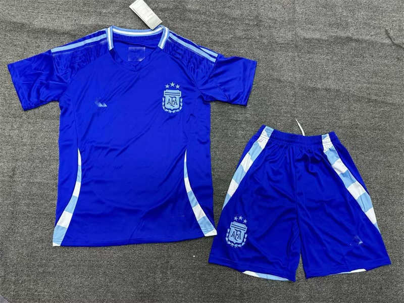 (image for) 2024 Argentina Away Soccer Jersey - Click Image to Close