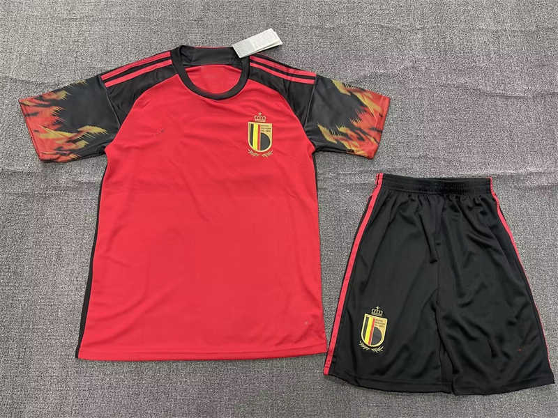 2022 Belgium Home Soccer Jersey