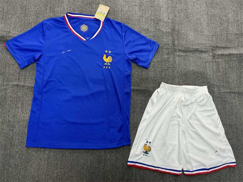 (image for) 2024 France Home Soccer Jersey