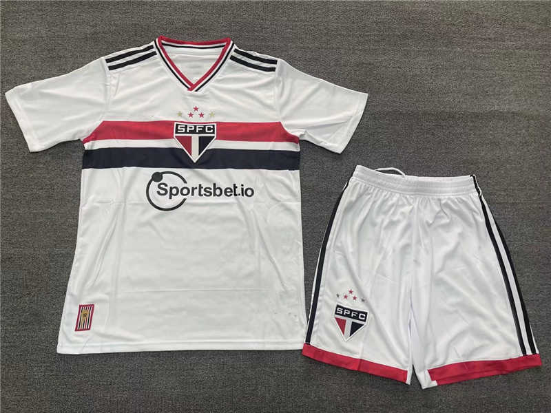2022/23 Sao Paulo Home Soccer Jersey