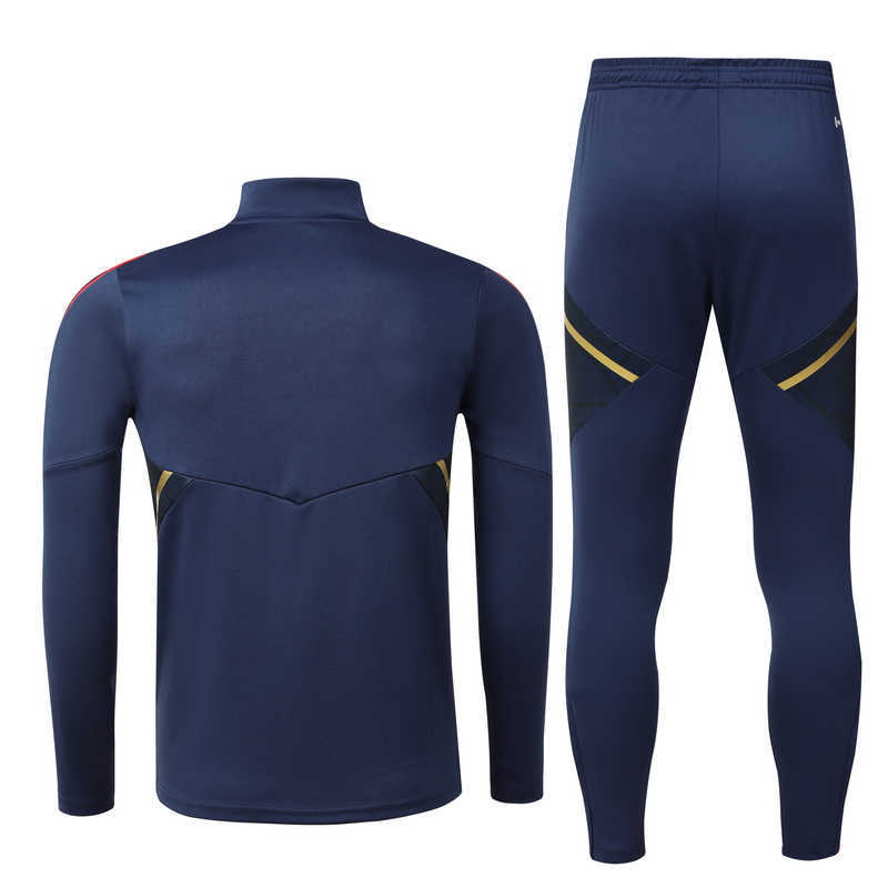 (image for) 2022/23 Ajaxnk Navy Tracksuit(Neck Zipper) - Click Image to Close