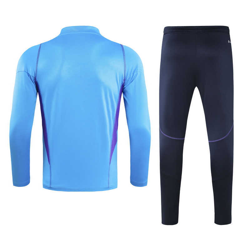 (image for) 2022 Argentina Blue Tracksuit(Neck Zipper) - Click Image to Close