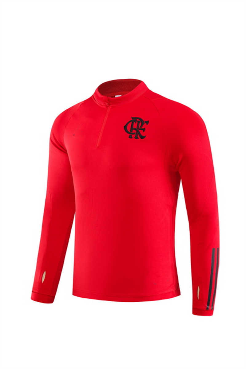 (image for) 2023/24 Flamengo Red Tracksuit(Neck Zipper)