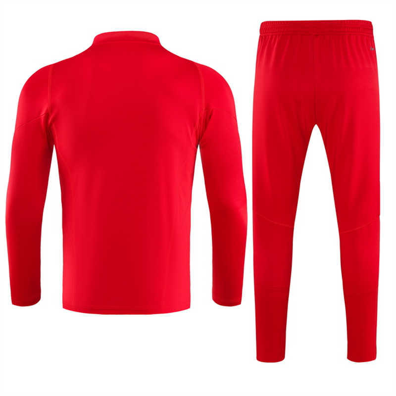 (image for) 2023/24 Flamengo Red Tracksuit(Neck Zipper) - Click Image to Close