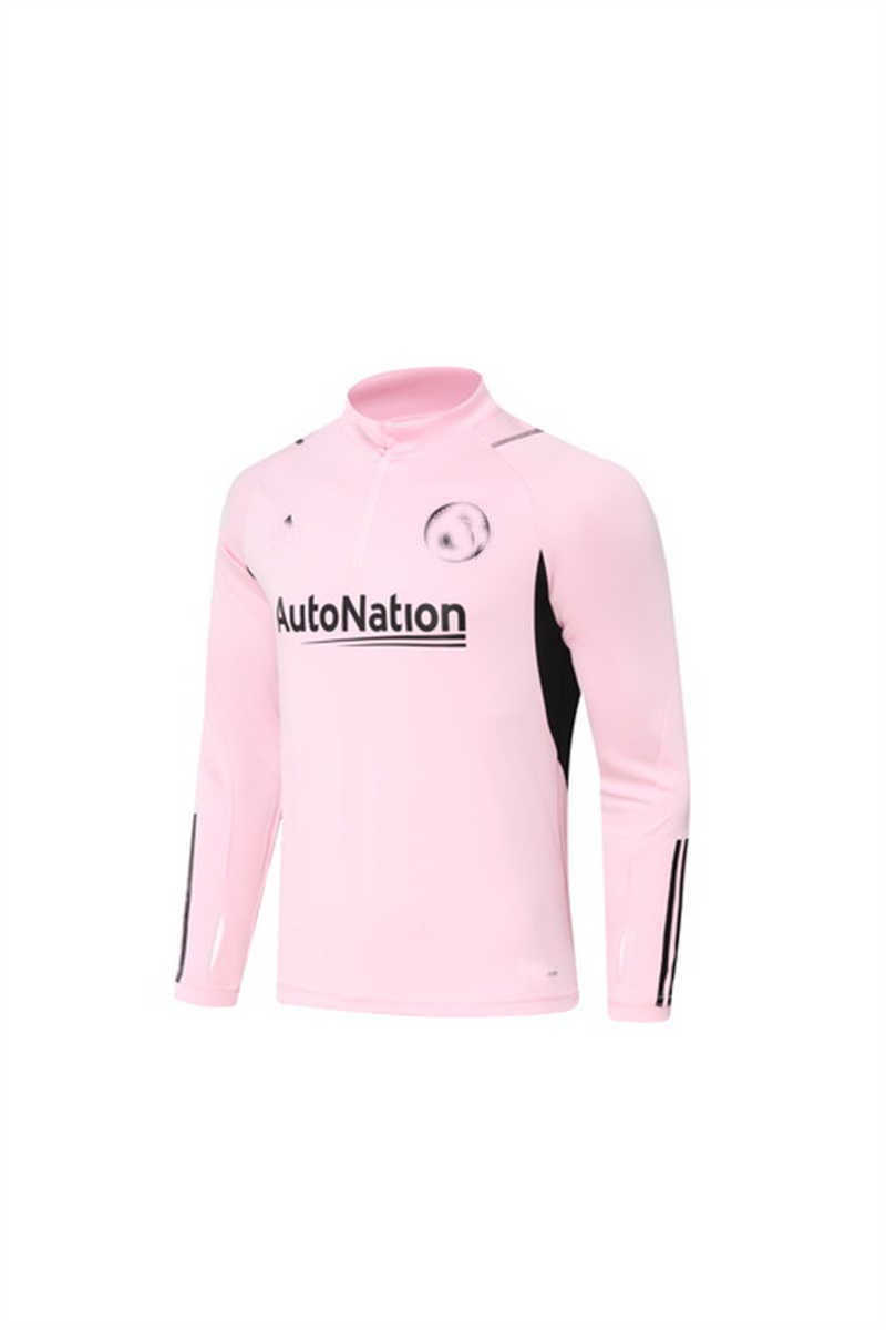 (image for) 2023/24 Inter Miamink Pink Tracksuit(Neck Zipper)