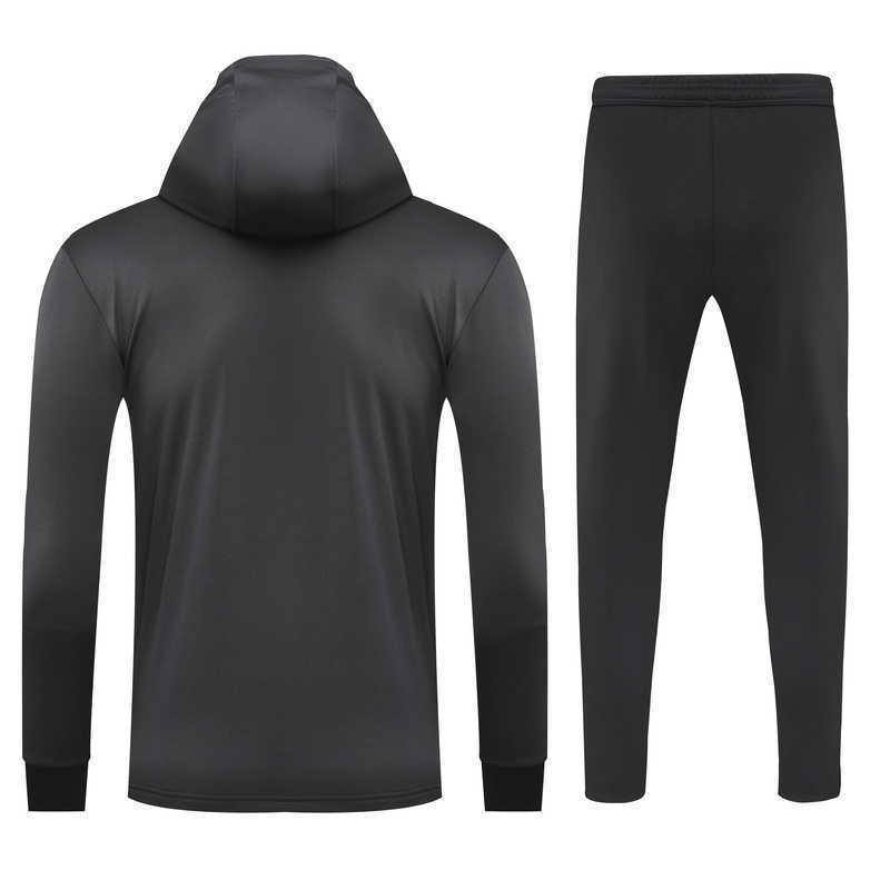 (image for) 2021/22 Juventusnk Black Tracksuit(Hoodie) - Click Image to Close