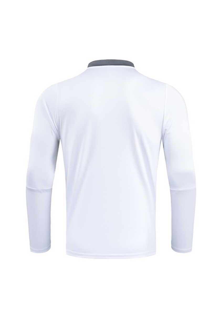 (image for) 2021/22 Juventusnk White Tracksuit(Neck Zipper) - Click Image to Close