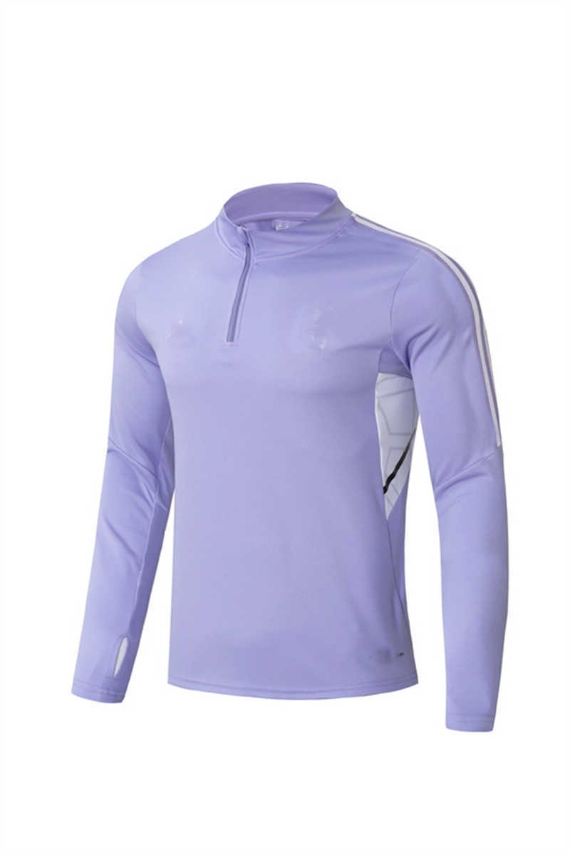 (image for) 2022/23 Real Madridnk Purple Tracksuit(Neck Zipper)