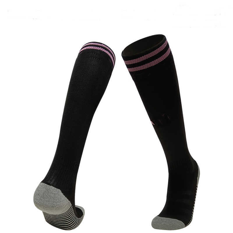 (image for) AAA 2023 Inter Miamink Black Soccer Socks - Click Image to Close