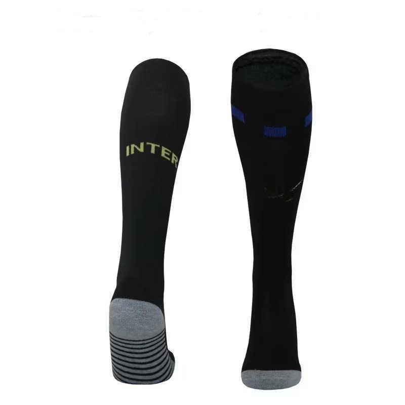 (image for) AAA 2023/24 Inter Milank Home Youth Soccer Socks - Click Image to Close