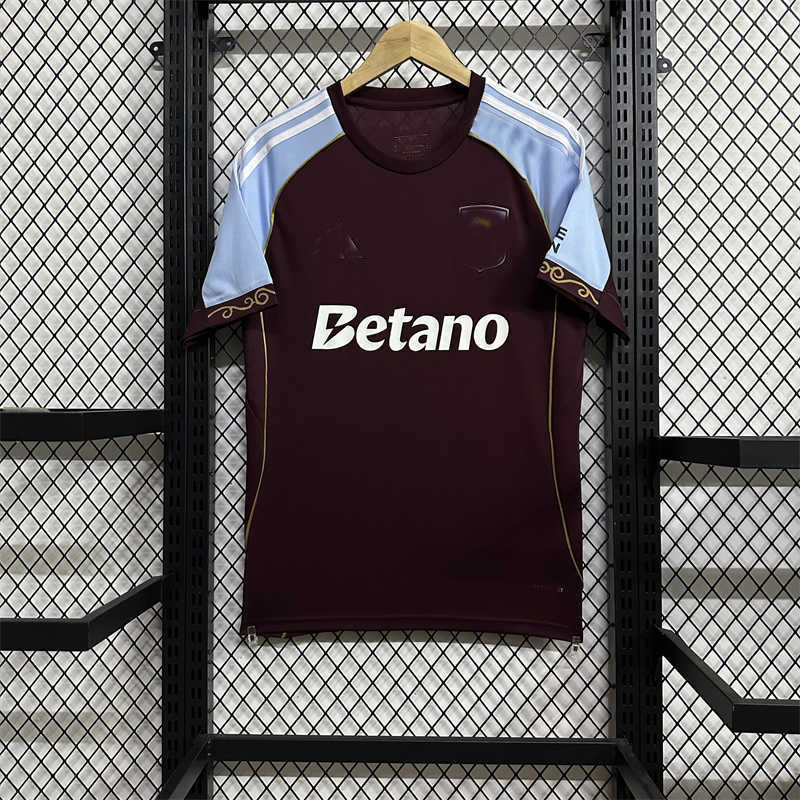 AAA 2025/26 Aston Villank Home Soccer Jersey (image for) AAA 2025/26 Aston Villank Home Soccer Jersey