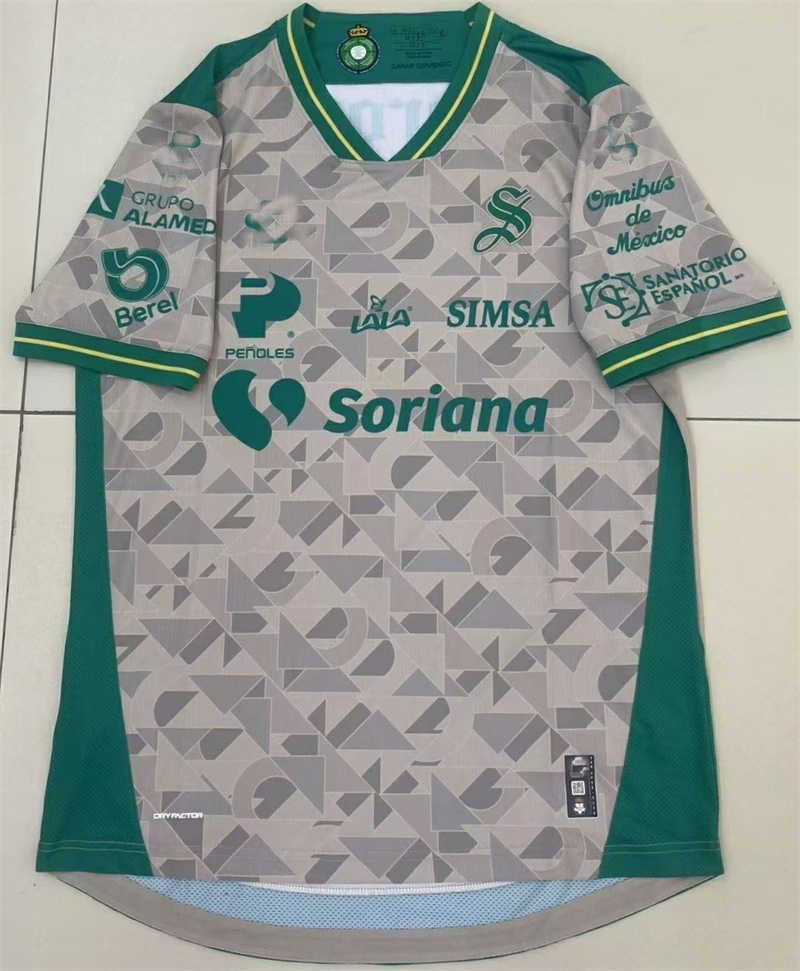 AAA 2025/26 Santos Laguna Away Soccer Jersey (image for) AAA 2025/26 Santos Laguna Away Soccer Jersey