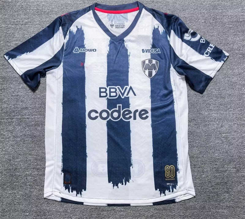 AAA 2025/26 Monterrey Home Soccer Jersey (image for) AAA 2025/26 Monterrey Home Soccer Jersey