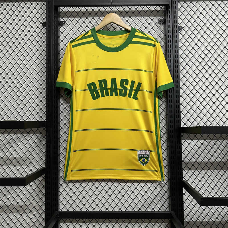 AAA 2026 Brazil Special Yellow Soccer Jersey (image for) AAA 2026 Brazil Special Yellow Soccer Jersey