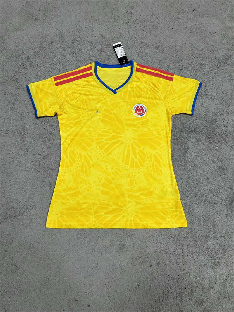 AAA 2026 Columbia Home Women Soccer Jersey (image for) AAA 2026 Columbia Home Women Soccer Jersey
