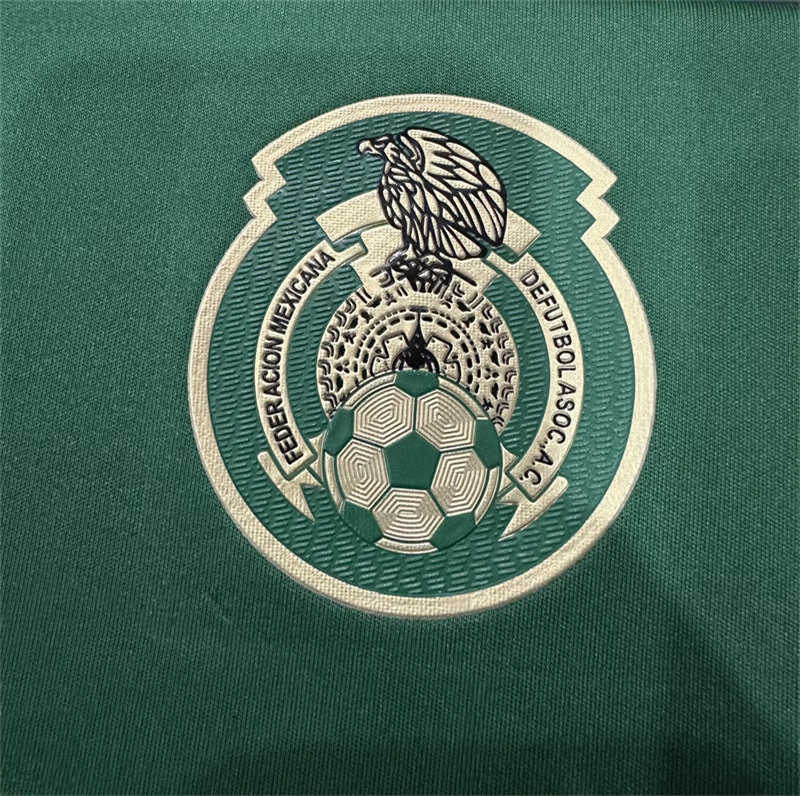 (image for) AAA 2025 Mexico Green Soccer Jersey(Rubber Logo)