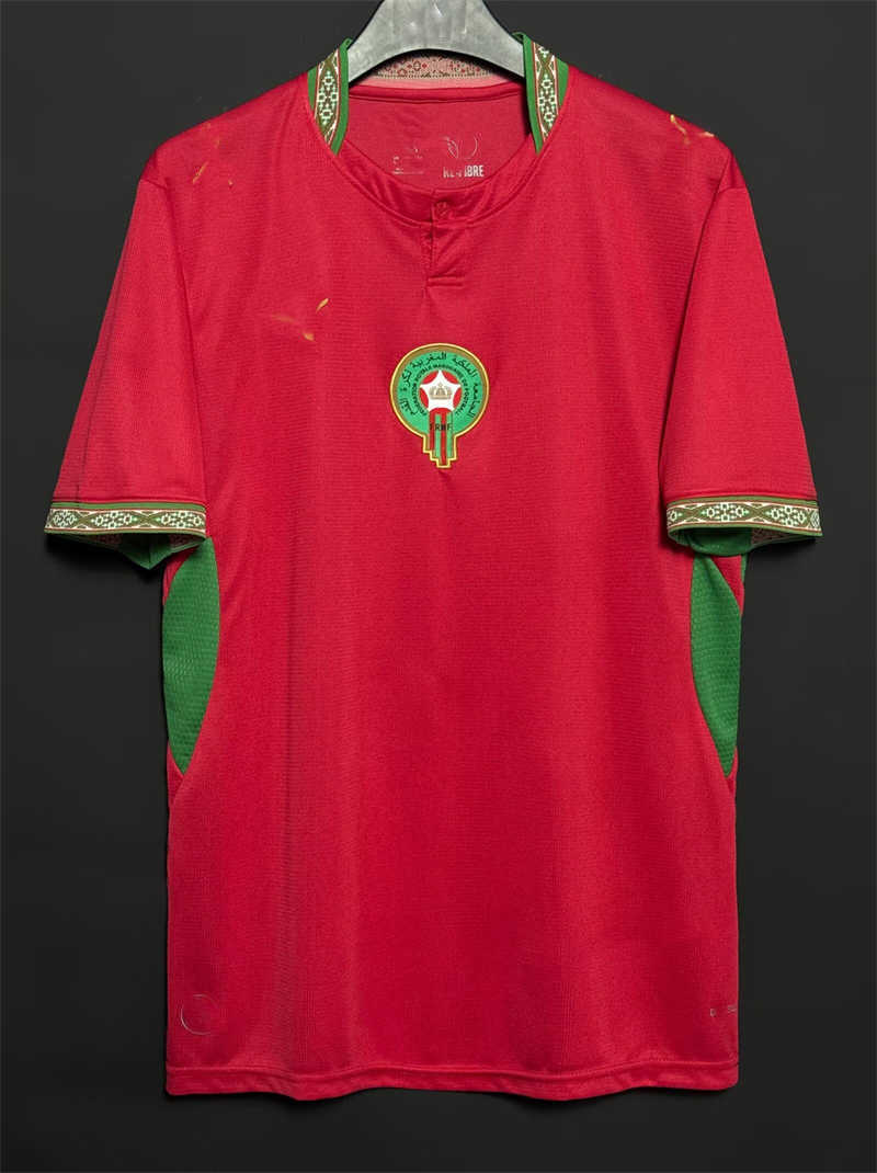 AAA 2026 Morocco Home Soccer Jersey (image for) AAA 2026 Morocco Home Soccer Jersey
